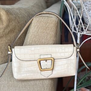 Sam Edelman Cream Tessa Shoulder Bag